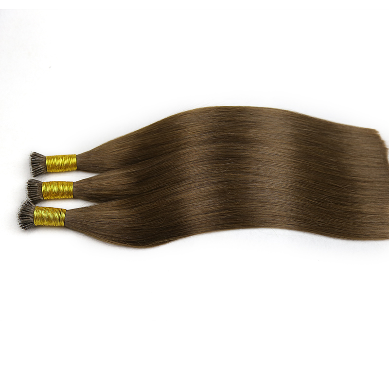 High Quality Unprocessed Russian Remy Nano Ring Human Hair Keratin Hair Extension